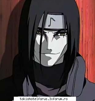 asa si un pers rau..... este a pos un blestem pe sasuke... il omoara pe cel deal treilea hogage ...